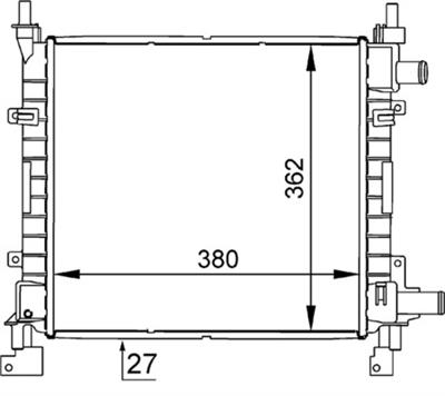 MAHLE ORIGINAL CR 626 000S Číslo výrobce: 376720271. EAN: 4057635087681.