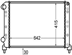 MAHLE ORIGINAL CR 753 000S