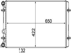 MAHLE ORIGINAL CR 769 000S