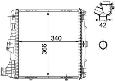 MAHLE ORIGINAL CR 782 000P Číslo výrobce: 376730581. EAN: 4057635089722.