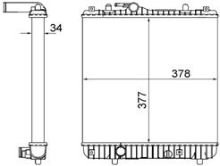 MAHLE ORIGINAL CR 837 001S