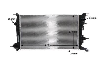 MAHLE ORIGINAL CR 840 000S Číslo výrobce: 376735131. EAN: 4057635090193.