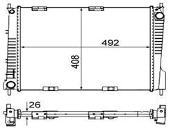 MAHLE ORIGINAL CR 841 000S