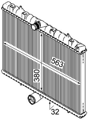 MAHLE ORIGINAL CR 889 000P Číslo výrobce: 376745131. EAN: 4057635090735.
