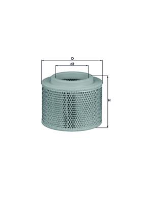 MAHLE ORIGINAL LX 2808/1 Číslo výrobce: 70540446. EAN: 4009026834817.
