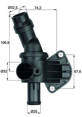 MAHLE ORIGINAL TI 8 87 Číslo výrobce: 1.330.87. EAN: 4250192947256.