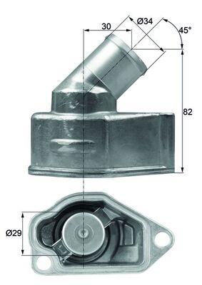 MAHLE ORIGINAL TI 9 87 Číslo výrobce: 1.407.87. EAN: 4250192928941.
