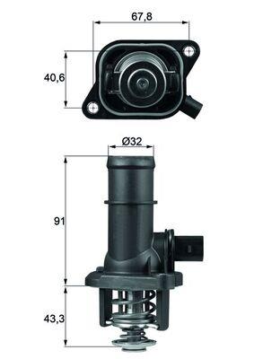 MAHLE ORIGINAL TI 16 105 Číslo výrobce: 1.773.01.500. EAN: 4250192937134.
