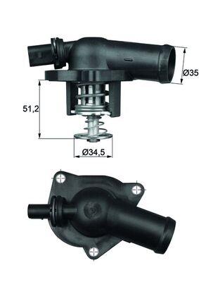 MAHLE ORIGINAL TI 17 109 Číslo výrobce: 1.786.05.500. EAN: 4250192935512.