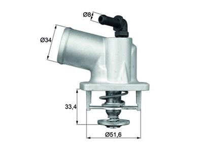 MAHLE ORIGINAL TI 54 92D Číslo výrobce: 6.602.92.344. EAN: 4250192995219.