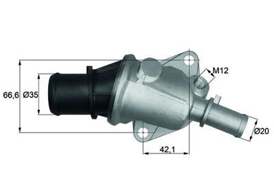 MAHLE ORIGINAL TI 105 88 Číslo výrobce: C.709.88. EAN: 4250192994717.
