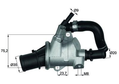 MAHLE ORIGINAL TI 145 88 Číslo výrobce: G.1032.88. EAN: 4250192995714.