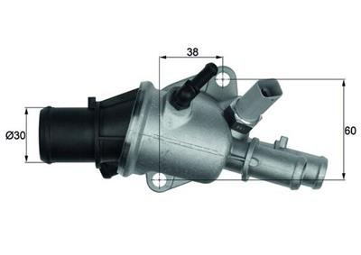 MAHLE ORIGINAL TI 156 88 Číslo výrobce: 70808616. EAN: 4250192995448.