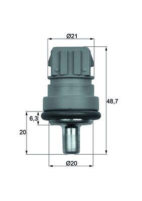 MAHLE ORIGINAL TSE 1D Číslo výrobce: 70808489. EAN: 4250192947270.