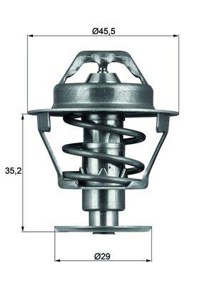 MAHLE ORIGINAL TX 81 89D Číslo výrobce: 6.707.89. EAN: 4250192946853.