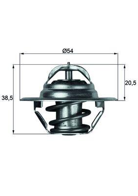 MAHLE ORIGINAL TX 3 83D Číslo výrobce: 1.070.83. EAN: 4250192925445.