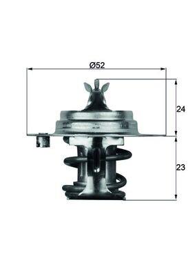 MAHLE ORIGINAL TX 7 88D S Číslo výrobce: 72525269. EAN: 4057635190855.