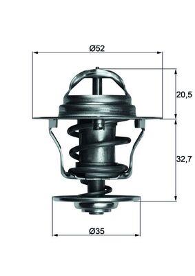 MAHLE ORIGINAL TX 12 88D Číslo výrobce: 1.172.88. EAN: 4250192937592.