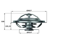 MAHLE ORIGINAL TX 20 80D