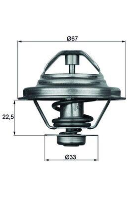 MAHLE ORIGINAL TX 24 87D Číslo výrobce: 2.112.87.312. EAN: 4250192923069.