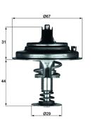 MAHLE ORIGINAL TX 26 80D