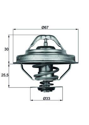 MAHLE ORIGINAL TX 28 88D Číslo výrobce: 2.124.88. EAN: 4250192932757.
