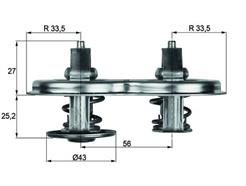 MAHLE ORIGINAL TX 33 83D