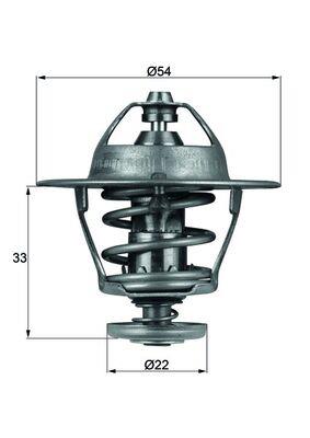 MAHLE ORIGINAL TX 53 85D Číslo výrobce: 6.109.85. EAN: 4250192944972.