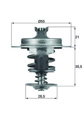 MAHLE ORIGINAL TX 67 83D Číslo výrobce: 6.148.83. EAN: 4250192937745.