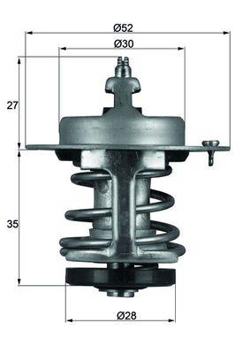 MAHLE ORIGINAL TX 69 79 Číslo výrobce: 6.335.79. EAN: 4250192918034.