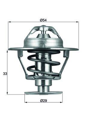 MAHLE ORIGINAL TX 86 76D Číslo výrobce: 6.712.76. EAN: 4250192946914.