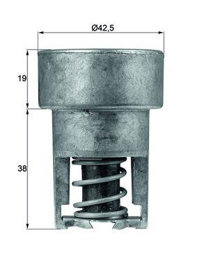 MAHLE ORIGINAL TX 98 82 Číslo výrobce: 70808506. EAN: 4250192993635.