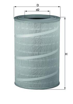 MAHLE ORIGINAL LX 714 Číslo výrobce: 79689761. EAN: 4009026084045.