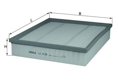 MAHLE ORIGINAL LX 3138 Číslo výrobce: 70572843. EAN: 4009026885888.