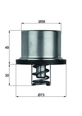 MAHLE ORIGINAL THD 1 82 Číslo výrobce: 2.409.82. EAN: 4250192925834.