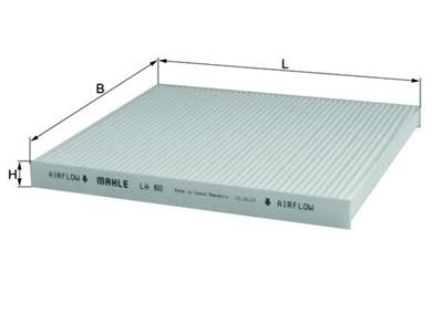 MAHLE ORIGINAL LA 60 Číslo výrobce: 76418156. EAN: 4009026506776.