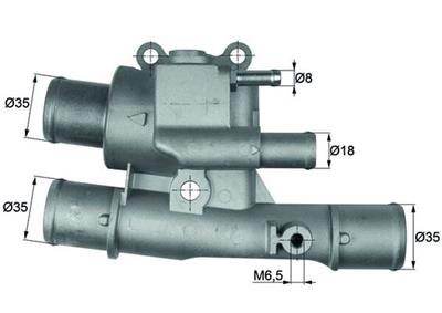 MAHLE ORIGINAL TI 123 88 Číslo výrobce: 70808587. EAN: 4250192995004.