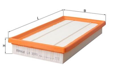 MAHLE ORIGINAL LX 3370 Číslo výrobce: 70594130. EAN: 4009026922491.