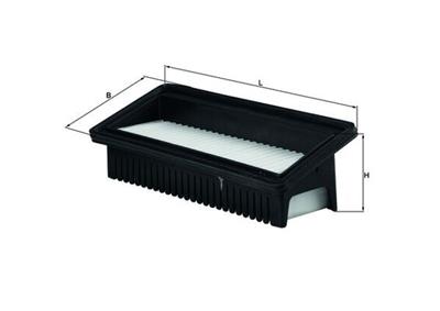 MAHLE ORIGINAL LX 2963 Číslo výrobce: 70531086. EAN: 4009026773994.