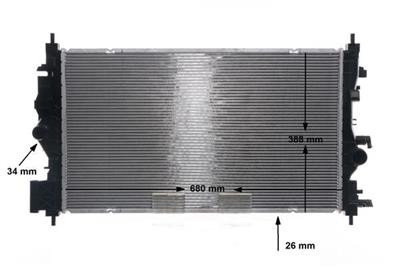 MAHLE ORIGINAL CR 1697 000S Číslo výrobce: 376781274. EAN: 4057635099059.