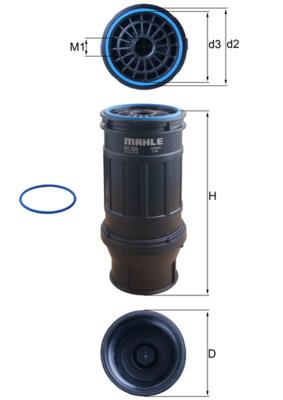 MAHLE ORIGINAL KC 629D Číslo výrobce: 72496546. EAN: 4057635167215.