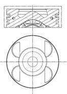 MAHLE ORIGINAL 001 PI 00105 000