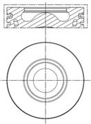 MAHLE ORIGINAL 013 PI 00136 000