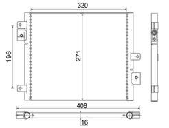 MAHLE ORIGINAL AC 354 000S