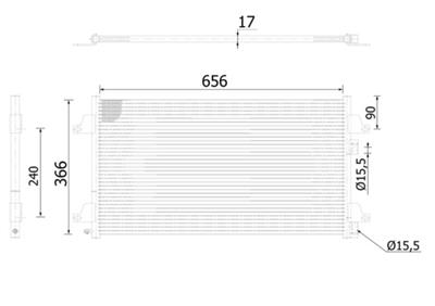 MAHLE ORIGINAL AC 366 000S Číslo výrobce: 351301644. EAN: 4057635021869.