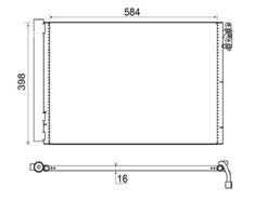 MAHLE ORIGINAL AC 413 001S