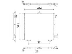 MAHLE ORIGINAL AC 460 000S