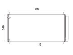 MAHLE ORIGINAL AC 799 000S