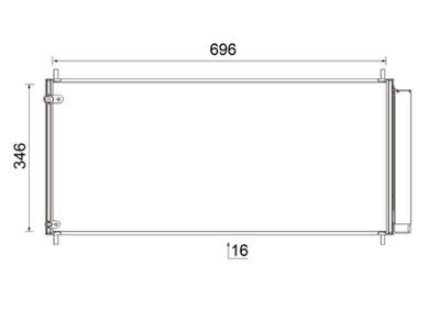 MAHLE ORIGINAL AC 799 000S Číslo výrobce: 351343404. EAN: 4057635027038.