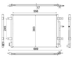 MAHLE ORIGINAL AC 812 000S